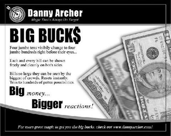 (image for) Big Bucks - Danny Archer